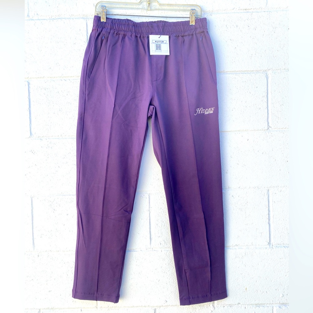 HIDDEN NY Jersey Pleated Trouser Pants Size S NWT Rare in packaging